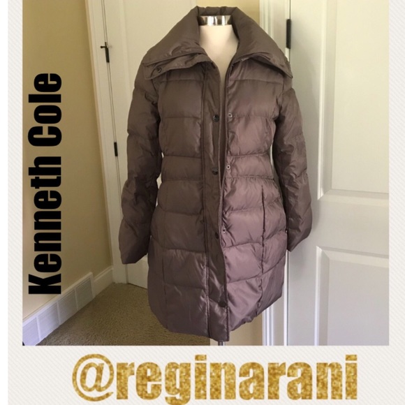 Kenneth Cole Jackets & Blazers - ⚠️1 hour flash sale⚠️price drop Taupe Brown Coat L